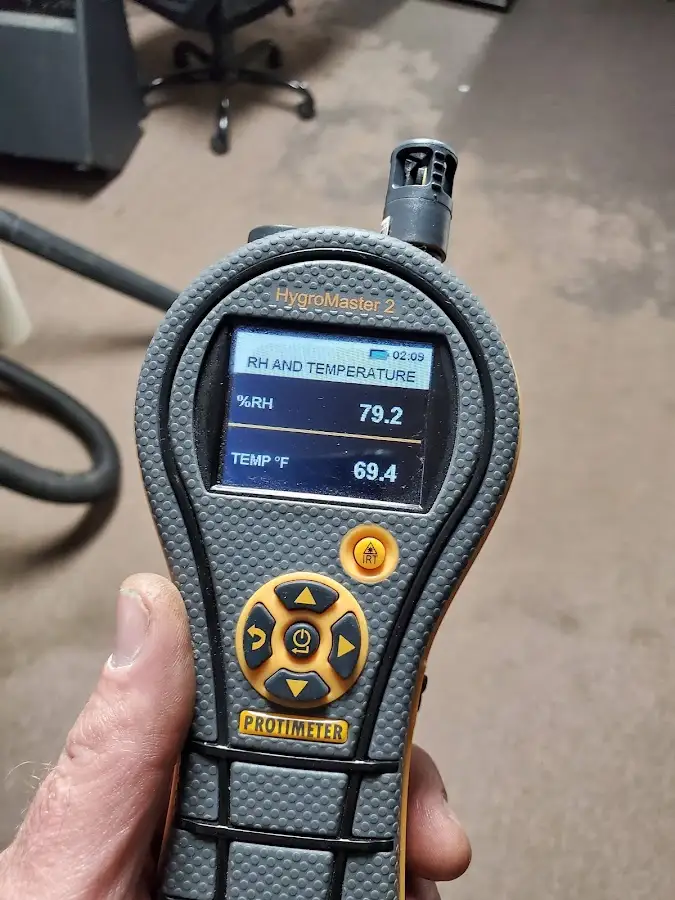 Moisture meter humidity assessment for Fire & Smoke Damage Restoration in La Quinta